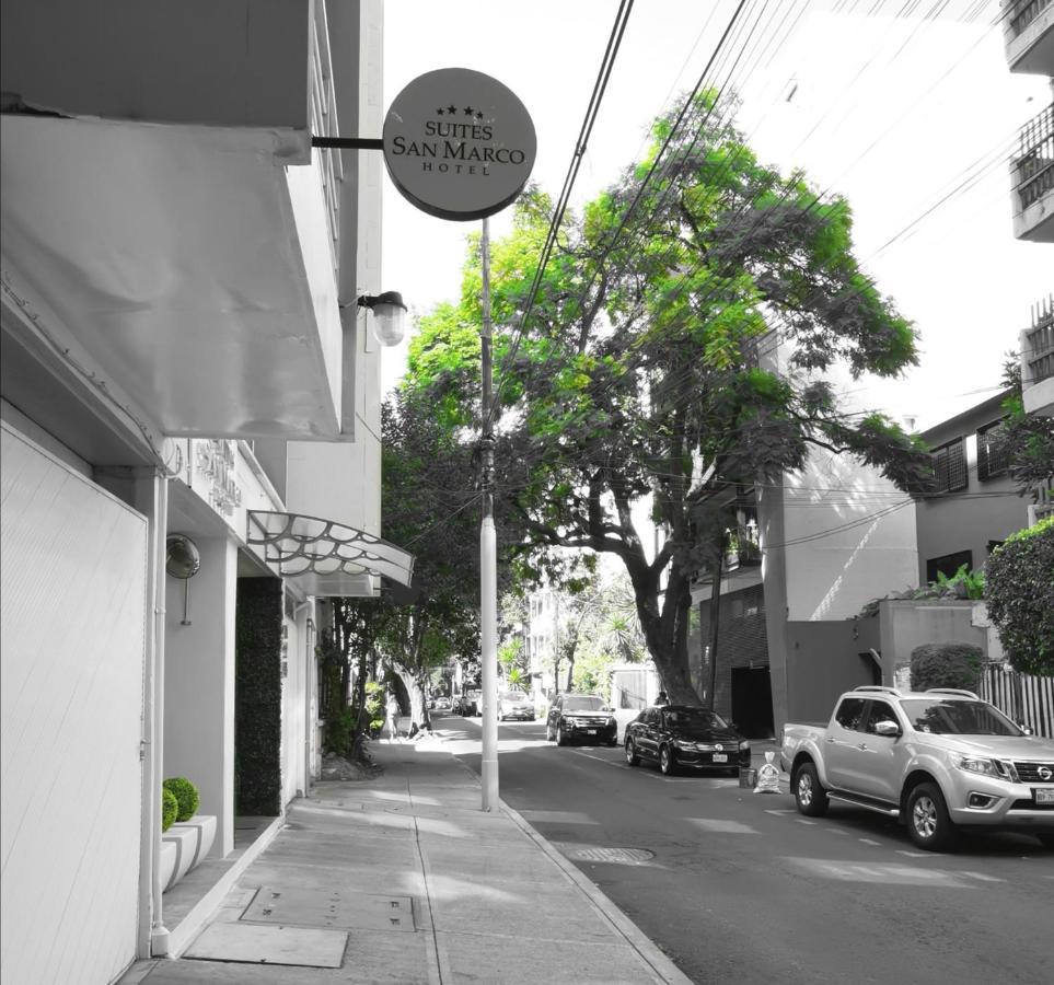 Suites San Marco Hotel เม็กซิโกซิตี้ ภายนอก รูปภาพ