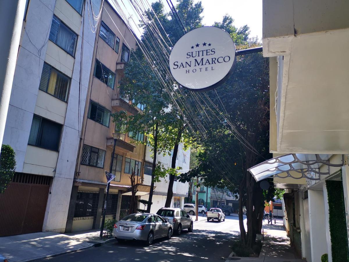 Suites San Marco Hotel เม็กซิโกซิตี้ ภายนอก รูปภาพ