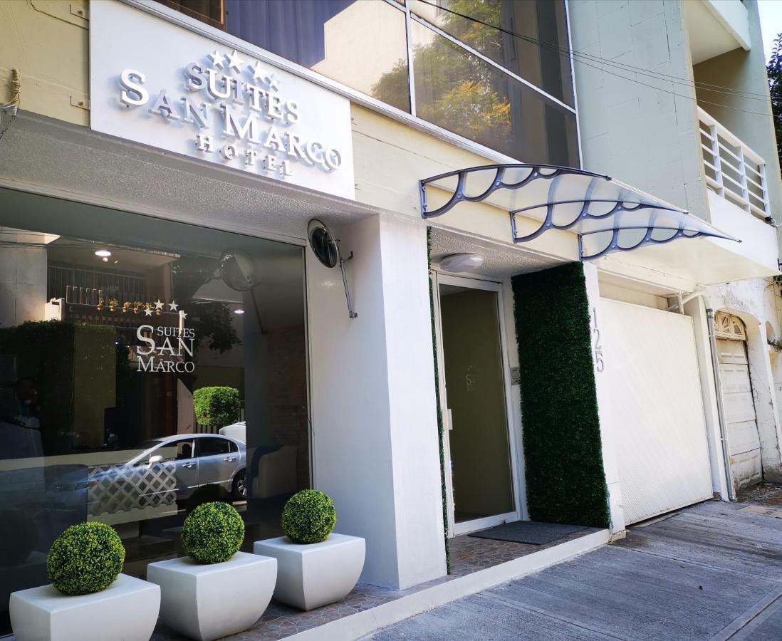 Suites San Marco Hotel เม็กซิโกซิตี้ ภายนอก รูปภาพ