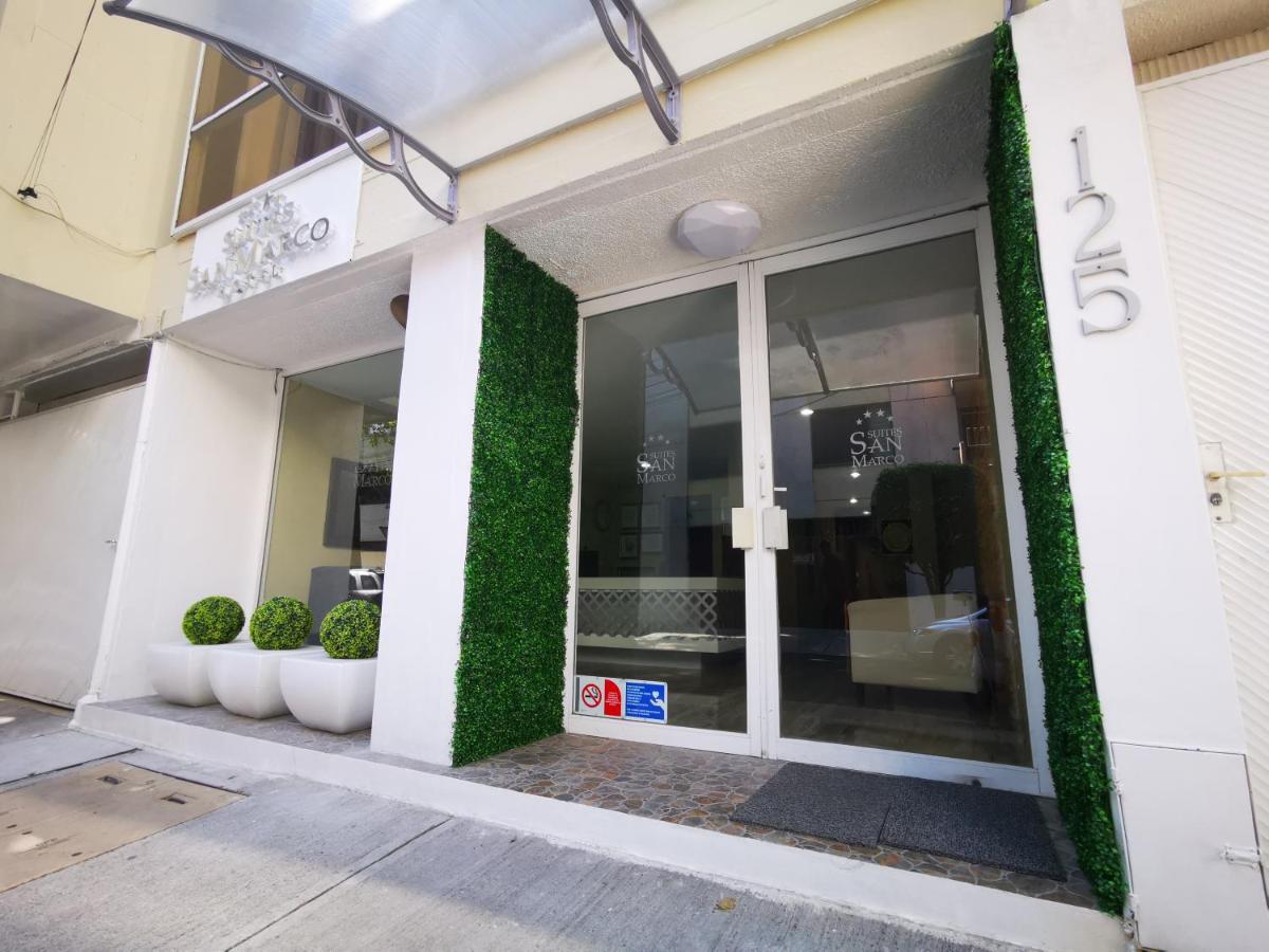 Suites San Marco Hotel เม็กซิโกซิตี้ ภายนอก รูปภาพ